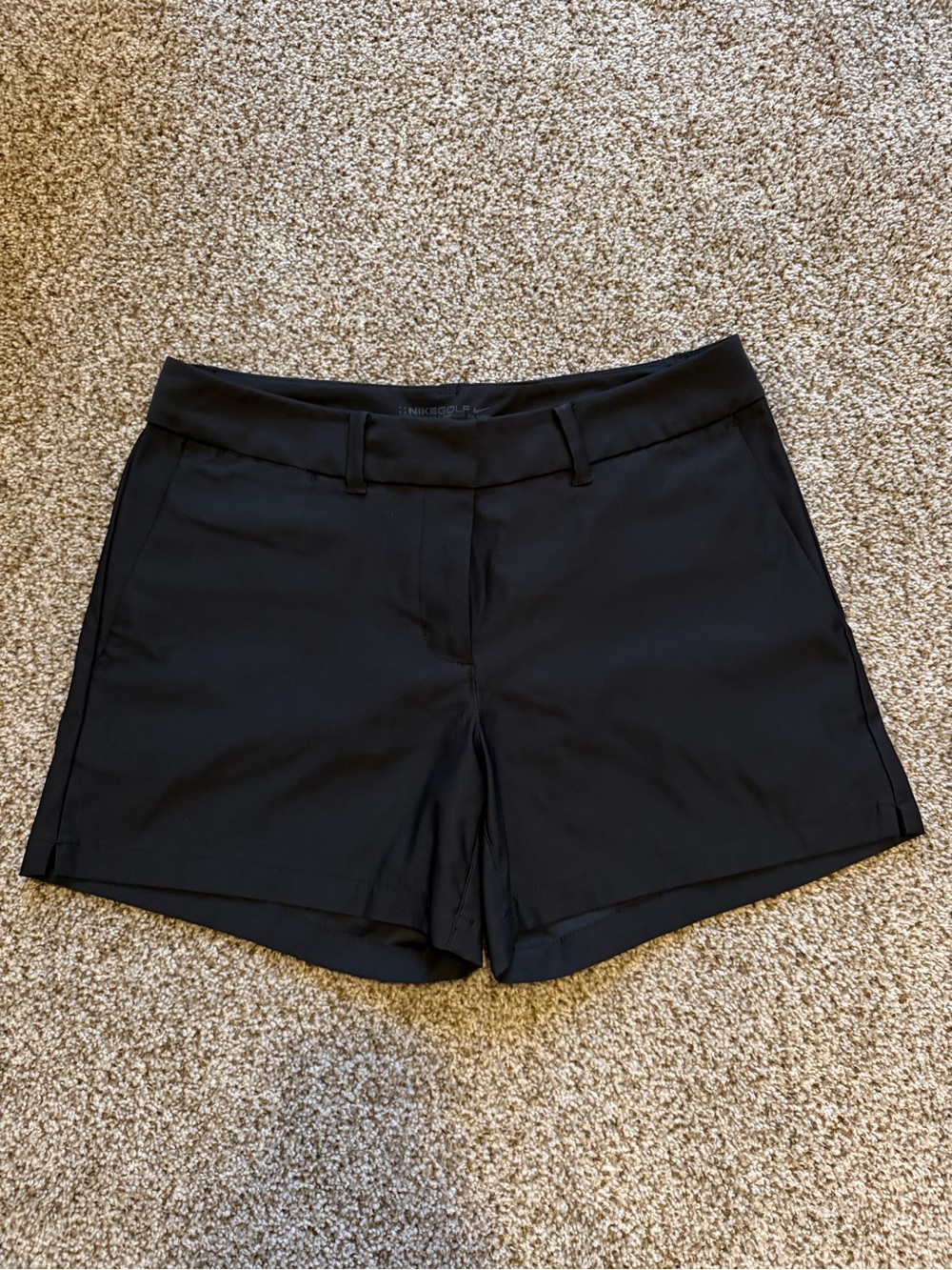 Nike Black Women's Golf Shorts